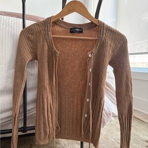Dolce & Gabbana tan sweater